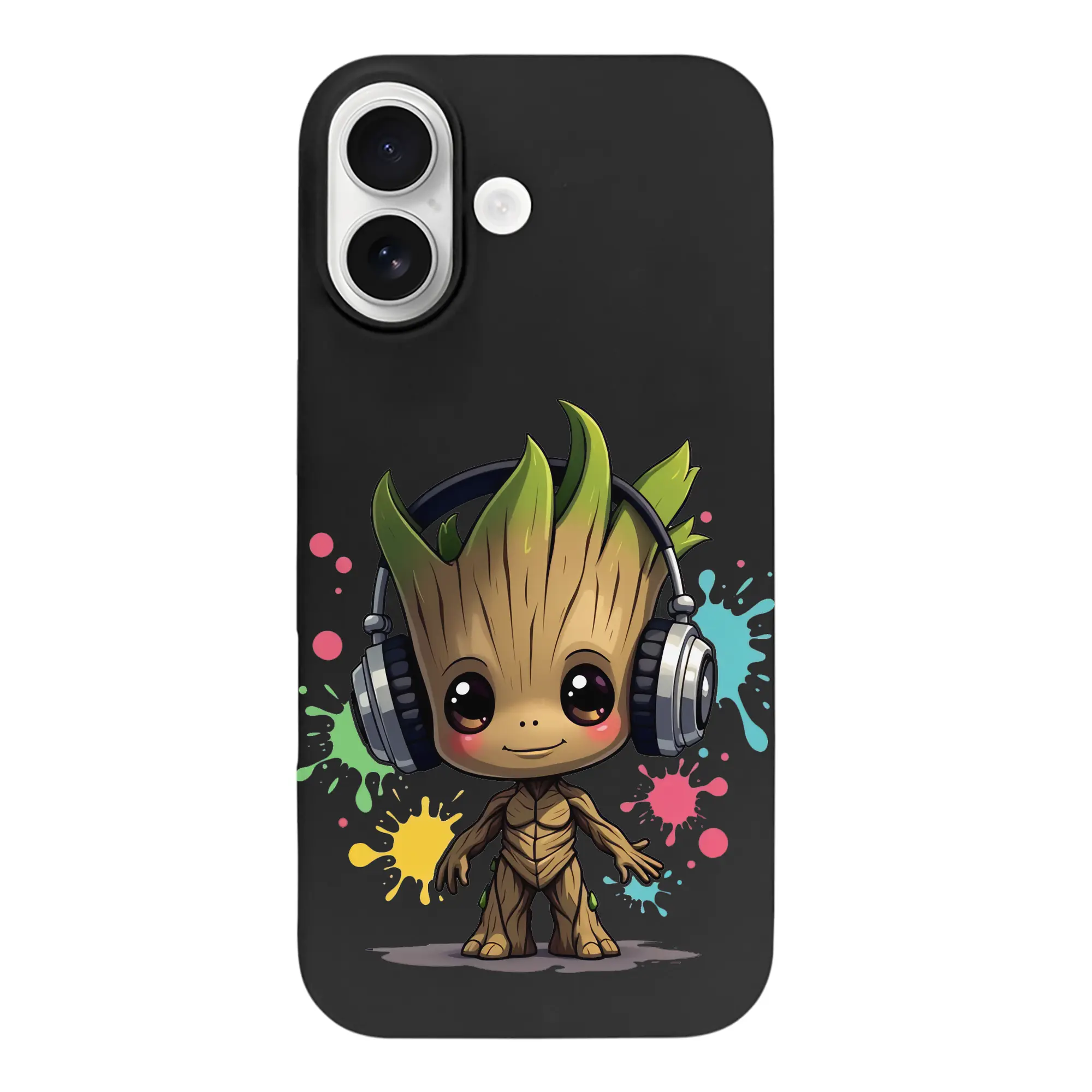 アベンジャーズ (Avenjāzu) グッズ グルート（Groot） - iPhone 17 シリーズ シリコンケース 薄型 耐衝撃 指紋防止 ソフトタッチカバー 精密フィット 傷防止 保護ケース iPhone 17/17 Air/17 Pro/17 Pro Max 対応